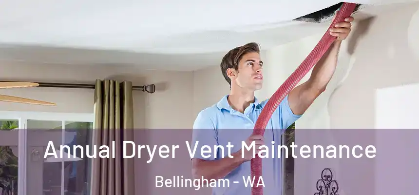  Annual Dryer Vent Maintenance Bellingham - WA